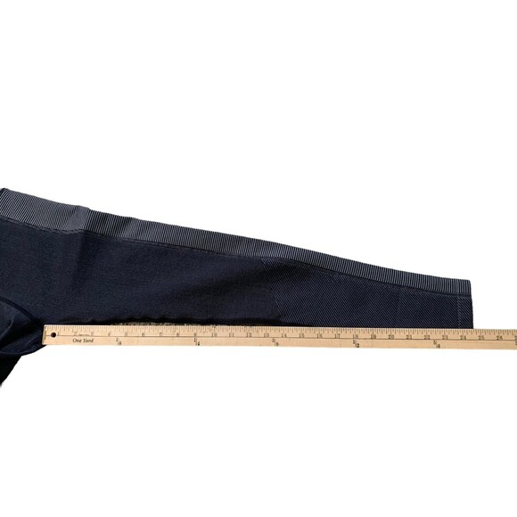 Offline By Aerie Seamless High Rise Black Gray Ribbed Leggings 7/8 Length Sz Sm - Picture 12 of 13